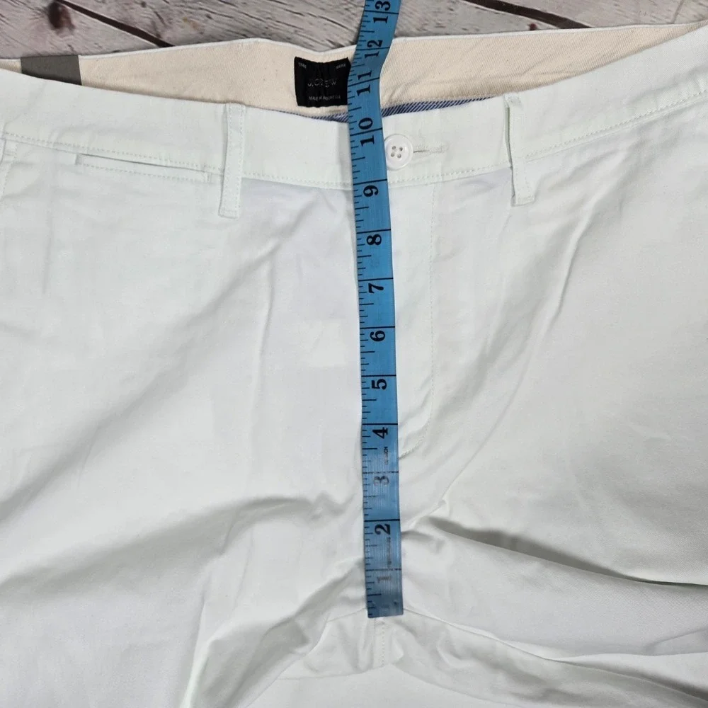 J. Crew 484 Slim-fit stretch chino pant in White 34/34‎ AR885 NWT